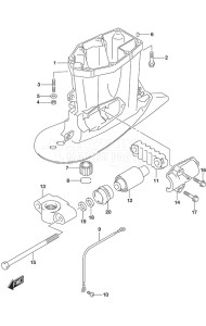 DF 175 drawing Drive Shaft Housing