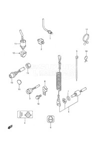 DF 25 V-Twin drawing Sensor/Switch