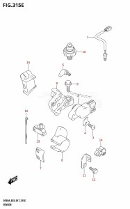 DF60A From 06003F-710001 (E03)  2017 drawing SENSOR (DF60AVT:E03)