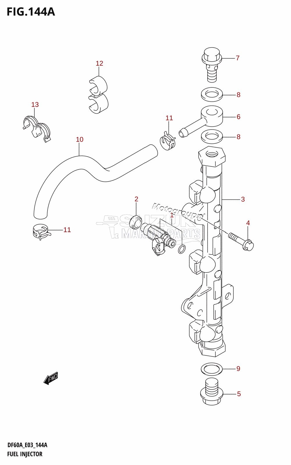 FUEL INJECTOR (DF60AT)