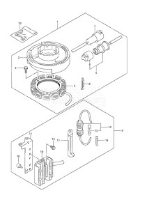 Outboard DF 4 drawing Electrical