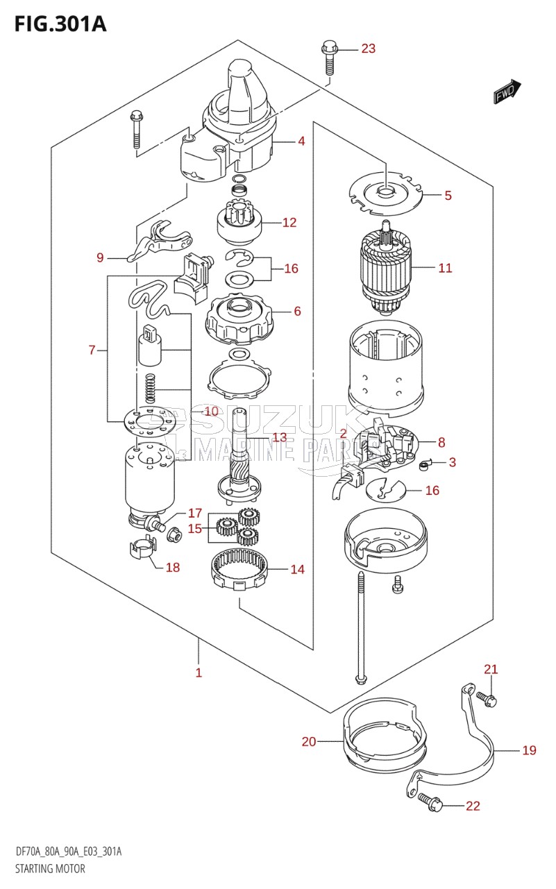 STARTING MOTOR