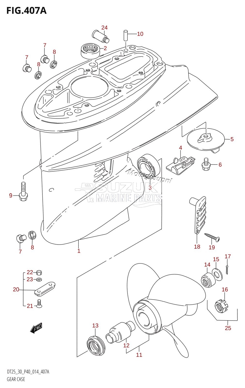 GEAR CASE (DT25K:P36)