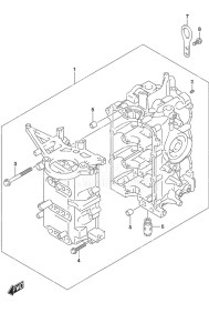 DF 30A drawing Cylinder Block