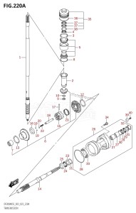 DF150AST From 15004F-040001 (E03)  2020 drawing TRANSMISSION