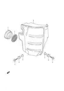 Outboard DF 70A drawing Silencer