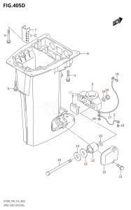 DT40 From 04005K-610001 ()  2016 drawing DRIVE SHAFT HOUSING (DT40WR:P90)