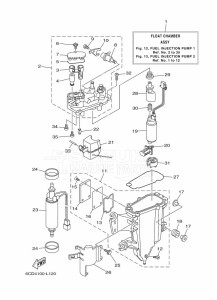 FL250DETU drawing FUEL-PUMP-1