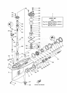 150FETOX drawing PROPELLER-HOUSING-AND-TRANSMISSION-1