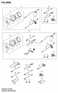 DF200A From 20003F-610001 (E03 E40)  2016 drawing OPT:MULTI FUNCTION GAUGE