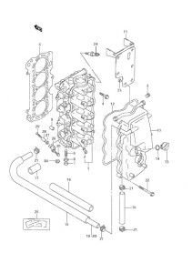 DF 60 drawing Cylinder Head