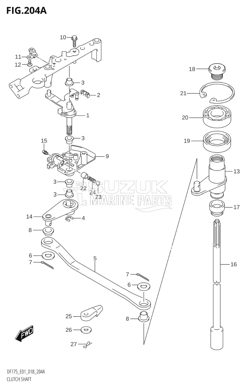 CLUTCH SHAFT