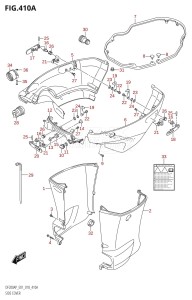 DF150AP From 15003P-810001 (E01 E40)  2018 drawing SIDE COVER (E01)