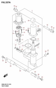 DF60A From 06002F-210001 (E03)  2012 drawing TRIM CYLINDER (DF40A:E03)