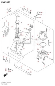 DF140BG From 14004F-240001 (E11 E40)  2022 drawing TRIM CYLINDER ((DF140BG,DF140BZG):E40)