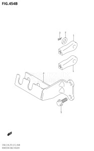 00994F-210001 (2012) 9.9hp P01-Gen. Export 1 (DF9.9A  DF9.9AR) DF9.9A drawing REMOCON CABLE HOLDER (DF9.9AR:P01)