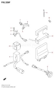 DF80A From 08002F-410001 (E01 E40)  2014 drawing PTT SWITCH /​ ENGINE CONTROL UNIT (DF80A:E40)