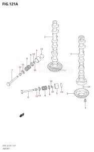 DF40 From 04001F-880001 (E01)  2008 drawing CAMSHAFT