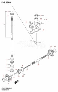 DF9.9B From 00995F-610001 (P03)  2016 drawing TRANSMISSION (DF20AR:P03)