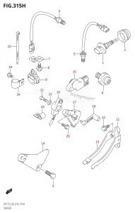 DF175T From 17502F-410001 (E03)  2014 drawing SENSOR (DF175ZG:E03)