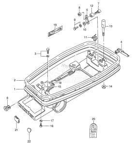 DT4 From 00402-751001 ()  1997 drawing LOWER COVER (DT4)