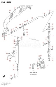 DF175ZG From 17502Z-410001 (E01 E40)  2014 drawing FUEL INJECTOR (DF175TG:E40)