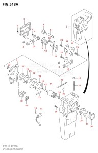 09003F-710001 (2017) 90hp E03-USA (DF90AT) DF90A drawing OPT:CONCEALED REMOCON (2)