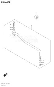 00994F-040001 (2020) 9.9hp P01-Gen. Export 1 (DF9.9A  DF9.9A) DF9.9A drawing DRAG LINK (DF8AR)