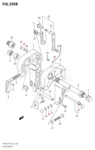 DT40 From 04005-210001 ()  2012 drawing CLAMP BRACKET (DT40W:P90)