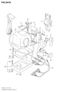 DF140AZ From 14003Z-710001 (E11 E40)  2017 drawing OPT:REMOTE CONTROL ASSY DUAL (1)