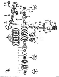 225C drawing CRANKSHAFT--PISTON