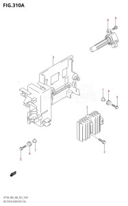 08001F-980001 (2009) 80hp E03-USA (DF80ATK10  DF80ATK9) DF80A drawing RECTIFIER / IGNITION COIL