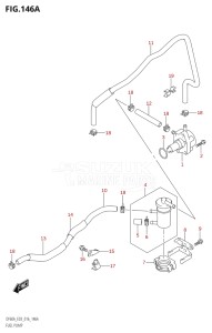 06003F-610001 (2016) 60hp E03-USA (DF60AVT) DF60A drawing FUEL PUMP