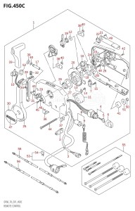 DF70 From 07001F-861001 (E01)  1998 drawing REMOTE CONTROL (K5,K6,K7,K8,K9)