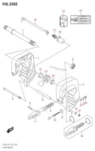 DF20A From 02002F-410001 (P01)  2014 drawing CLAMP BRACKET (DF15AR:P01)