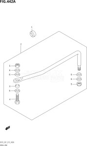 02503F-310001 (2013) 25hp E01-Gen. Export 1 (DF25  DF25Q  DF25R) DF25 drawing DRAG LINK (DF25R:E01)