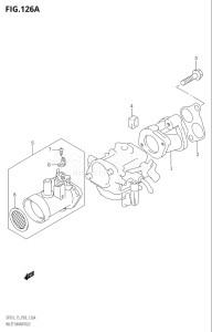 00992F-421001 (2004) 9.9hp P03-U.S.A (DF9.9RK4) DF9.9 drawing INLET MANIFOLD (K4)