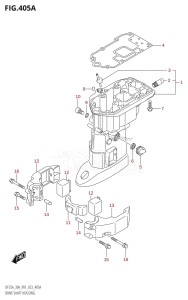 DF30A From 03003F-140001 (P01 P40)  2021 drawing DRIVE SHAFT HOUSING (DF25A,DF25AR,DF30AR)