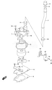 DF 150AS drawing Water Pump