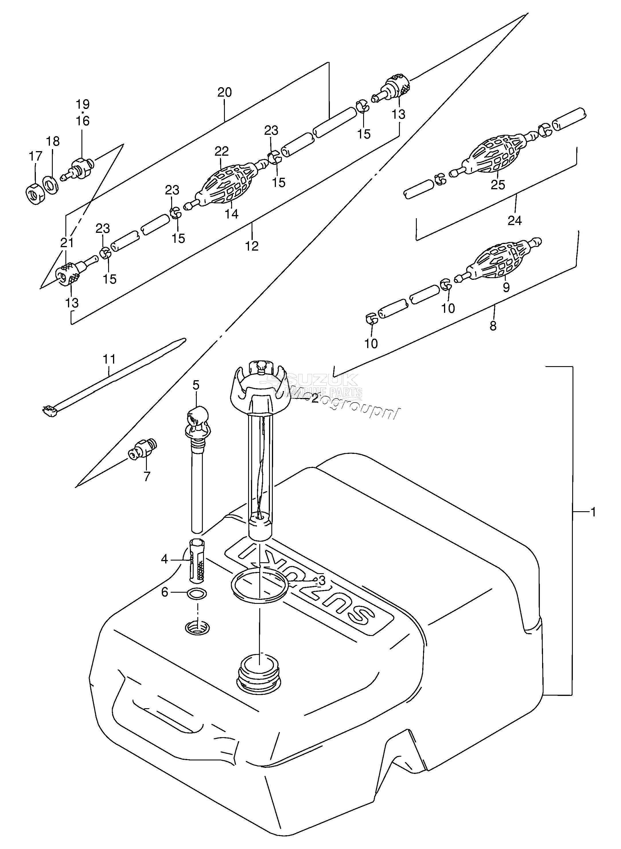 FUEL TANK (PLASTIC)