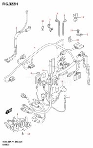 DF25A From 02504F-510001 (P01)  2015 drawing HARNESS (DF30ATH:P01)