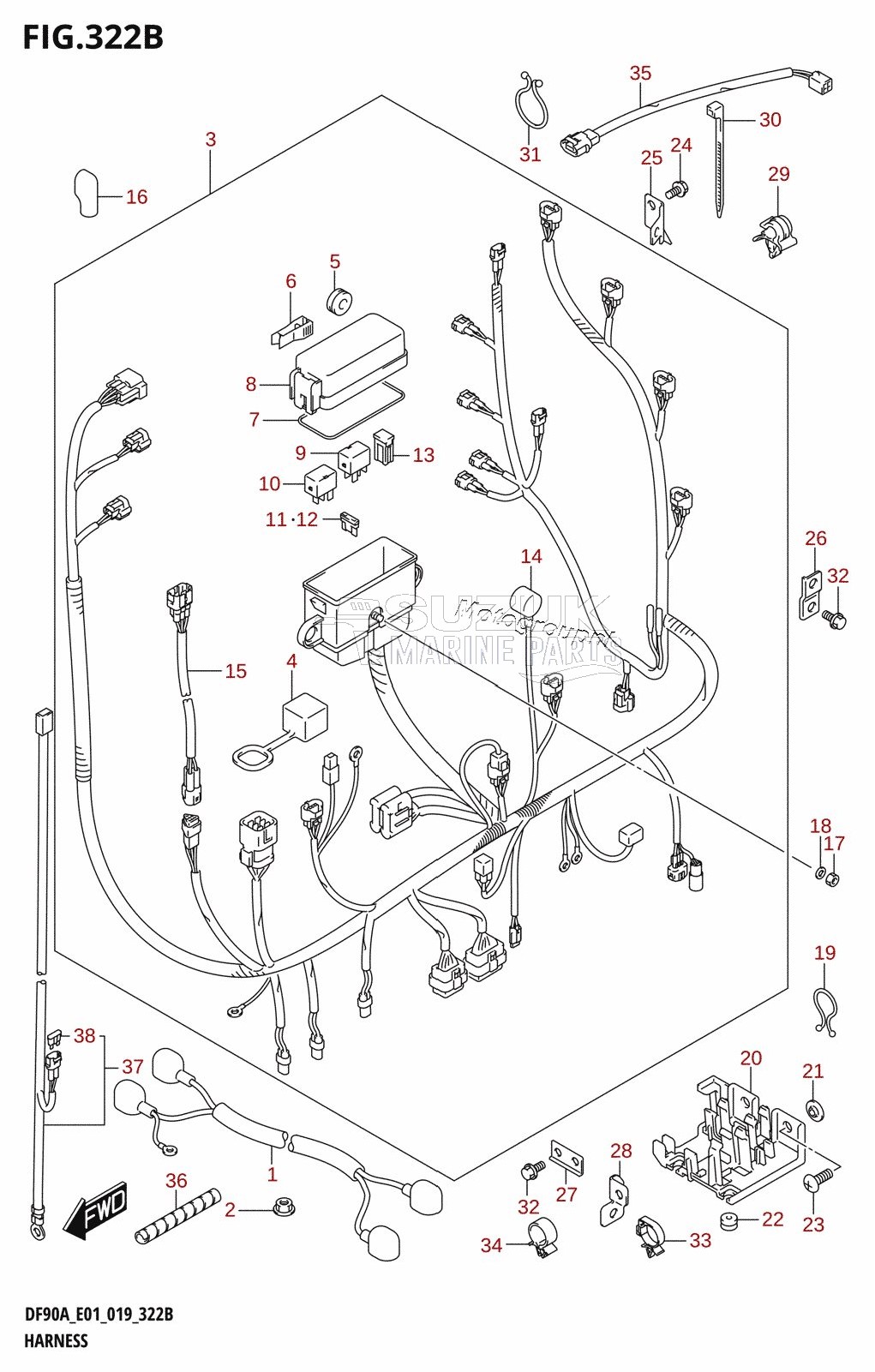 HARNESS (DF100B)