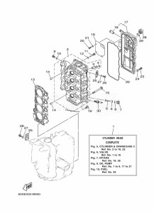 F50DETL drawing CYLINDER--CRANKCASE-2