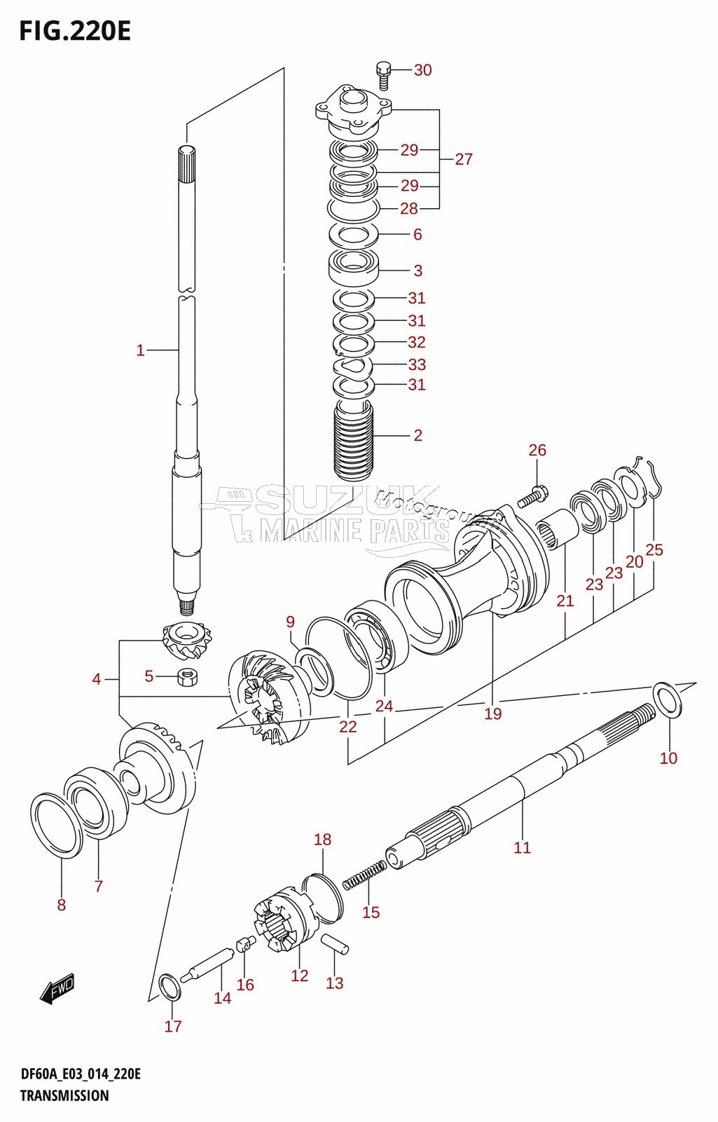 TRANSMISSION (DF60AVT)