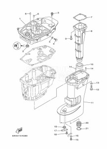 F20BMHL drawing UPPER-CASING