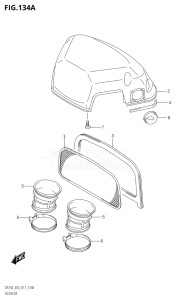 20002Z-710001 (2017) 200hp E03-USA (DF200Z) DF200Z drawing SILENCER