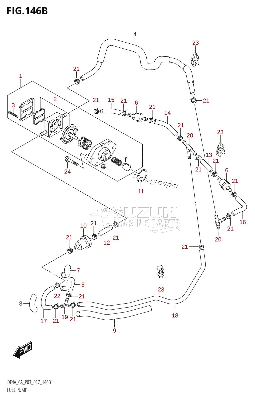 FUEL PUMP (DF6A:P03)