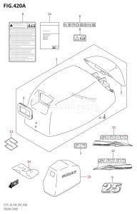 DT30 From 03005 -810001 ()  2018 drawing ENGINE COVER (DT25K)