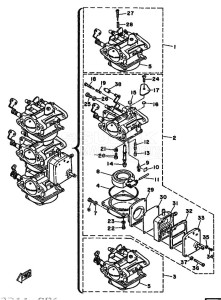 25J drawing CARBURETOR