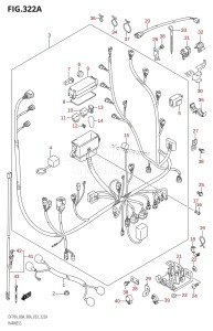 DF70A From 07003F-010001 (E03)  2010 drawing HARNESS